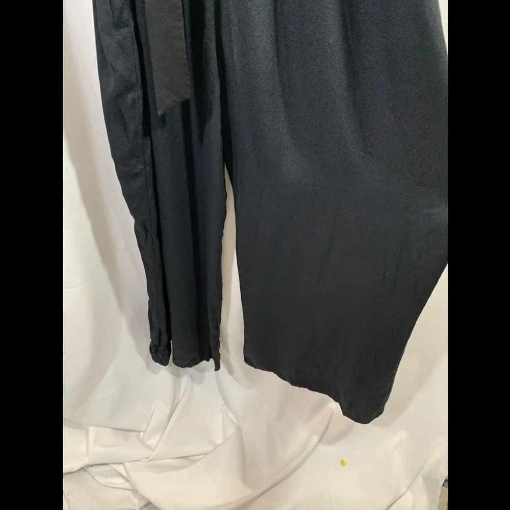 NEW $148 Reformation Milly Jumpsuit in Black W/‎ Belt [ SZ Large ]
